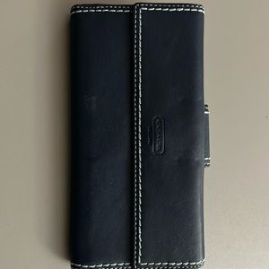 Authentic COACH leather wallet